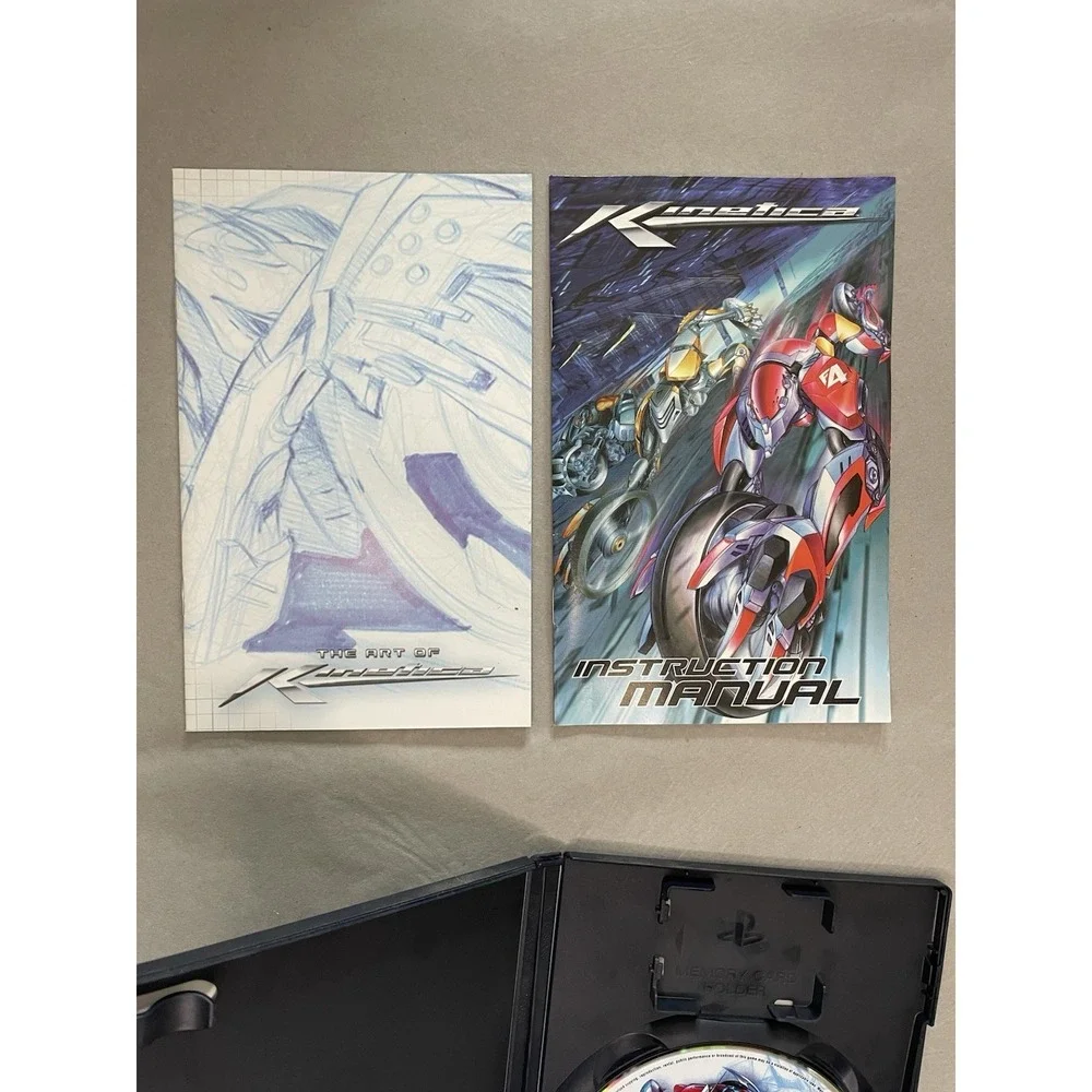 PlayStation 2 Kinetica with Case Manual Great Condition Vintage‎ Game Gaming